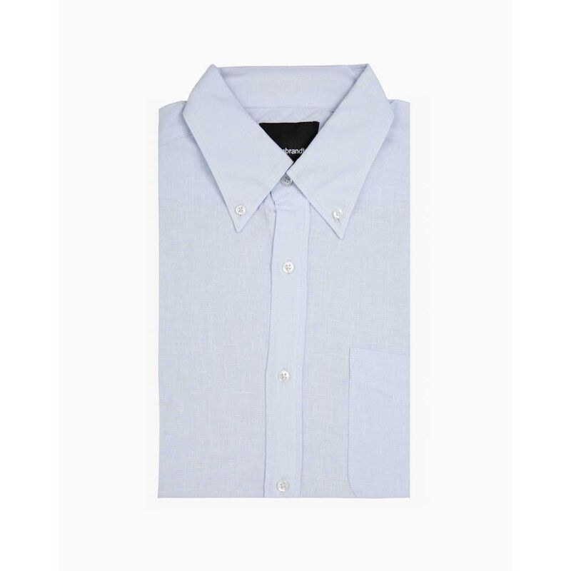 Rembrandt Ohope Light Blue Belgian Linen Shirt image number 2